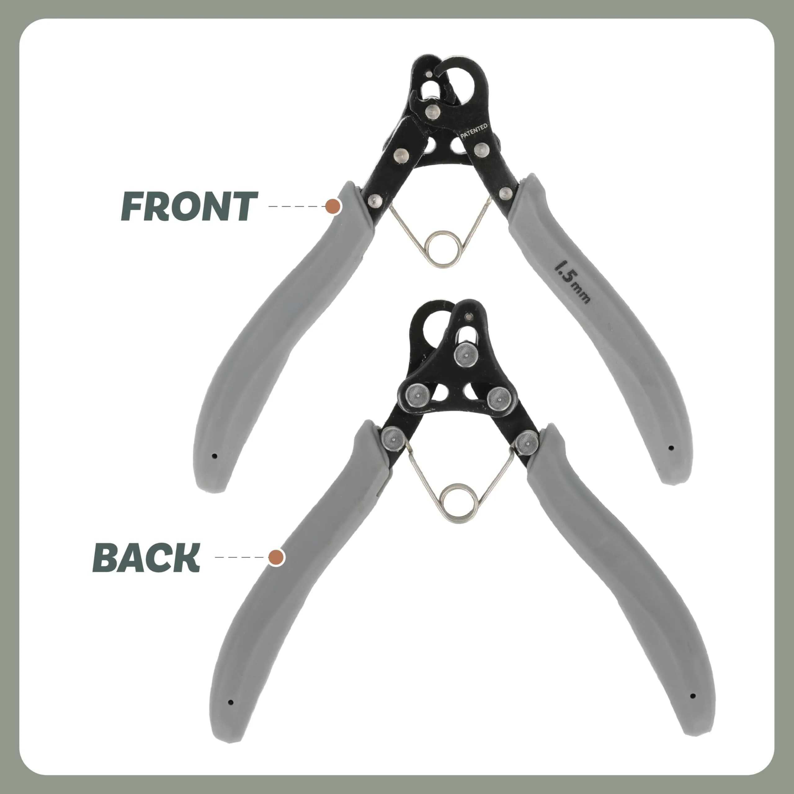 The Beadsmith Original One Step Loopers 3-Piece Combo Pack | Patented Jewelry Making Tool for 24-18g Wire - view 9