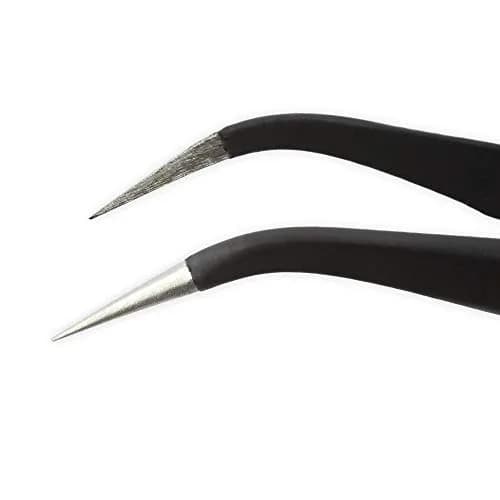 iFixit Precision Tweezers Set - Extra Fine, Angled, Blunt Tips | Anti-Static, Professional Grade thumbnail 5