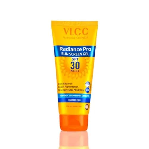 VLCC Radiance Pro SPF 30 PA+++ Sun Screen Gel 50ml (1.69 Fl Oz) | Broad Spectrum Protection for Indian Summer thumbnail 1