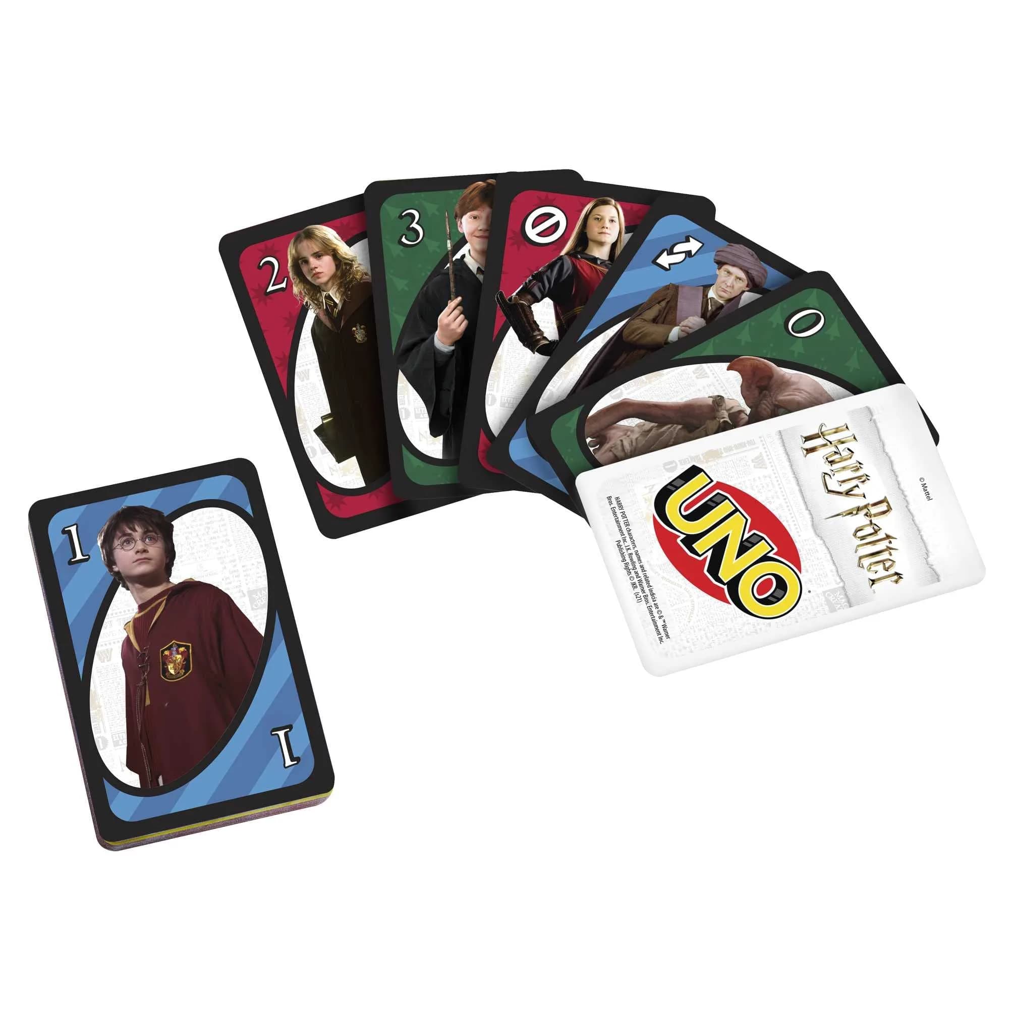 Mattel Games UNO Harry Potter Card Game | 112 Cards, Ages 7+ - view 3