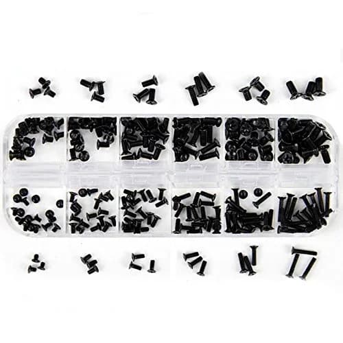 Eowpower 240-Piece Laptop Screw Kit M2 M2.5 M3 | Alloy Steel Computer Screws for Laptop Repair thumbnail 1