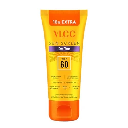 VLCC SPF60 Sunscreen Gel Creme 100gm (3.55 oz) | Water Resistant Formula for All Skin Types thumbnail 1
