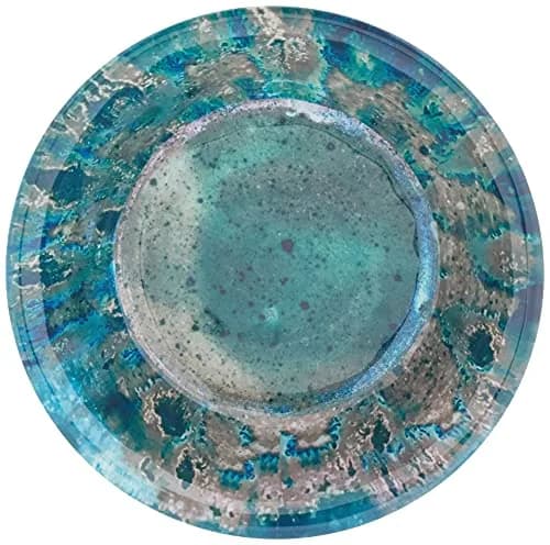 Certified International Radiance Teal Melamine 7.5" All Purpose Bowl Set of 6 | Deep Break-Resistant Coastal Style Dinnerware thumbnail 2