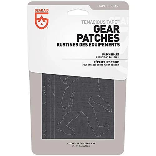 GEAR AID Tenacious Tape Repair Patches – Peel-and-Stick Nylon Gear Patches for Jackets, Tents, Sleeping Bags, Backpacks, Outdoors, 3”x20” | Instant Gear Fix thumbnail 2