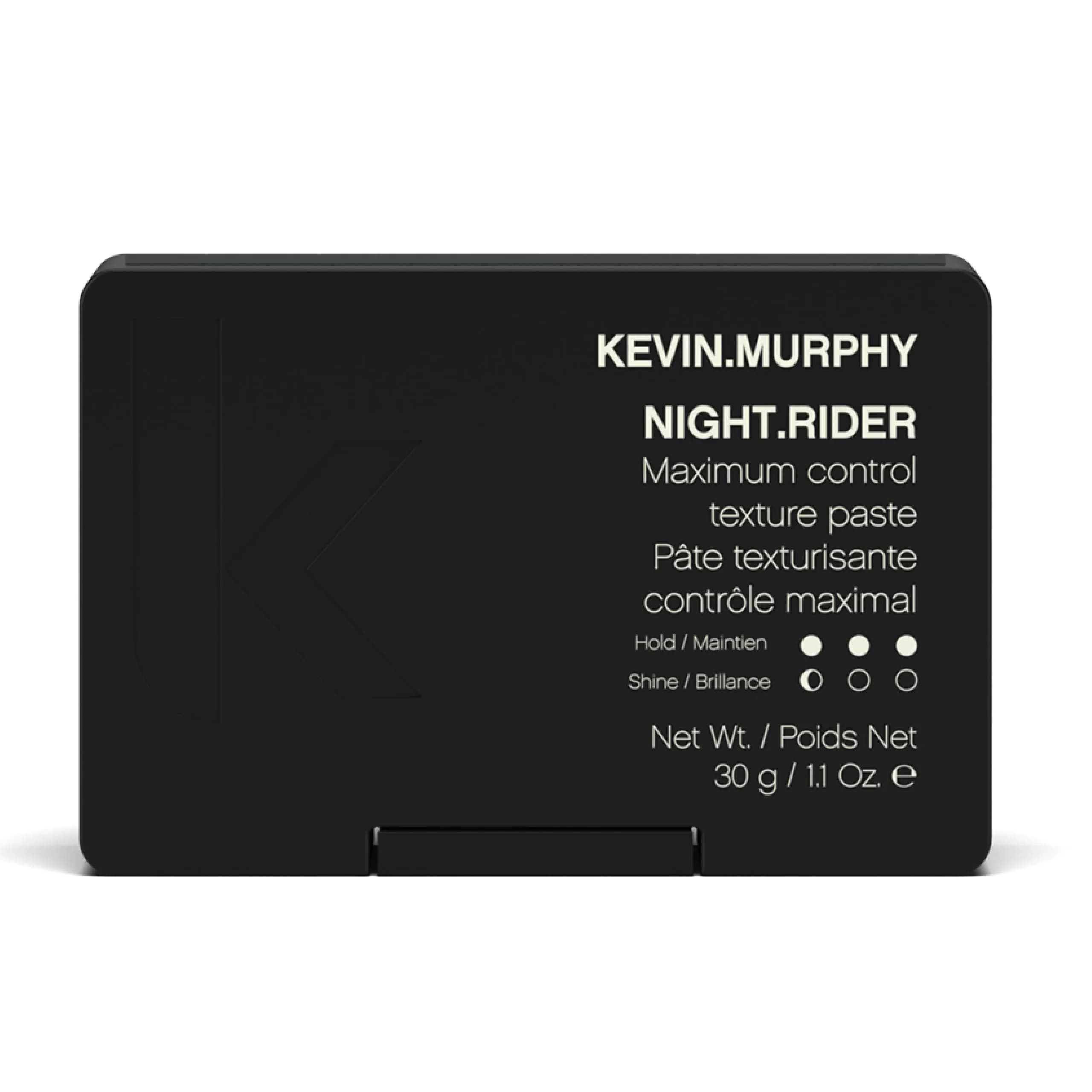 KEVIN.MURPHY NIGHT.RIDER Strong Hold Hair Moulding Paste 30g (1.1 Fl Oz) | Matte Texture for Choppy Looks — 1.1 Fl Oz