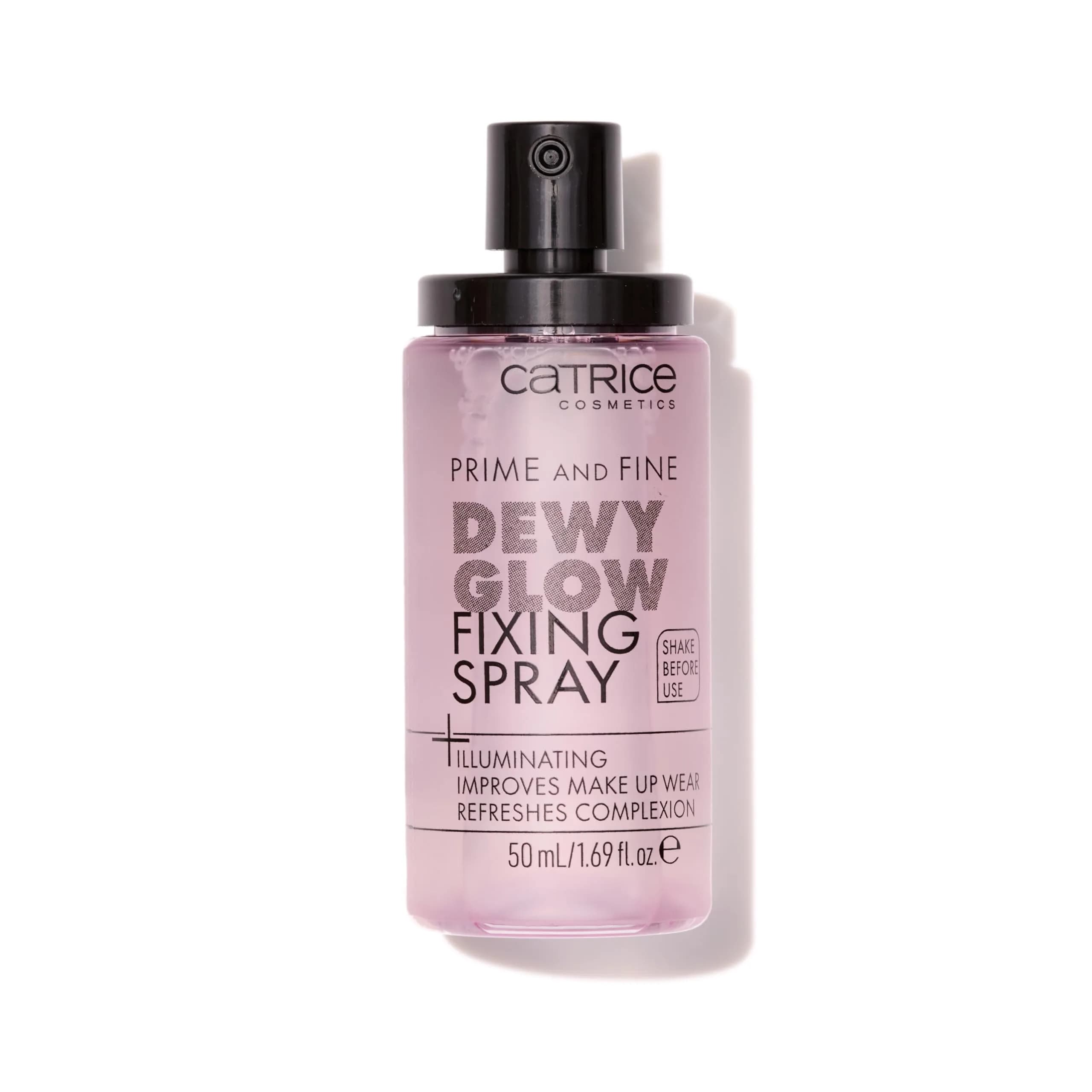 Catrice Prime & Fine Illuminating Dewy Glow Spray 50ml (1.69 Fl Oz) | Transparent Face Mist for Dewy Shimmer - main product image