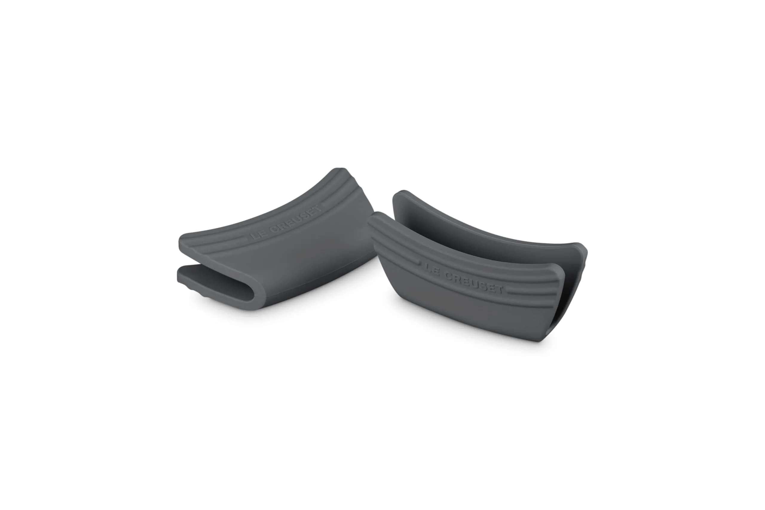 Le Creuset Silicone Handle Grips Set of 2, 12.7cm (5") x 6.35cm (2.5") | Protect Hands While Cooking — Set of 2