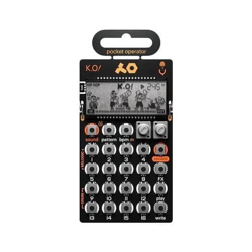 Teenage Engineering PO-33 K.O. Micro Sampler & Drum Machine | 40s Sample Memory, Built-in Mic, Sequencer & Effects thumbnail 1