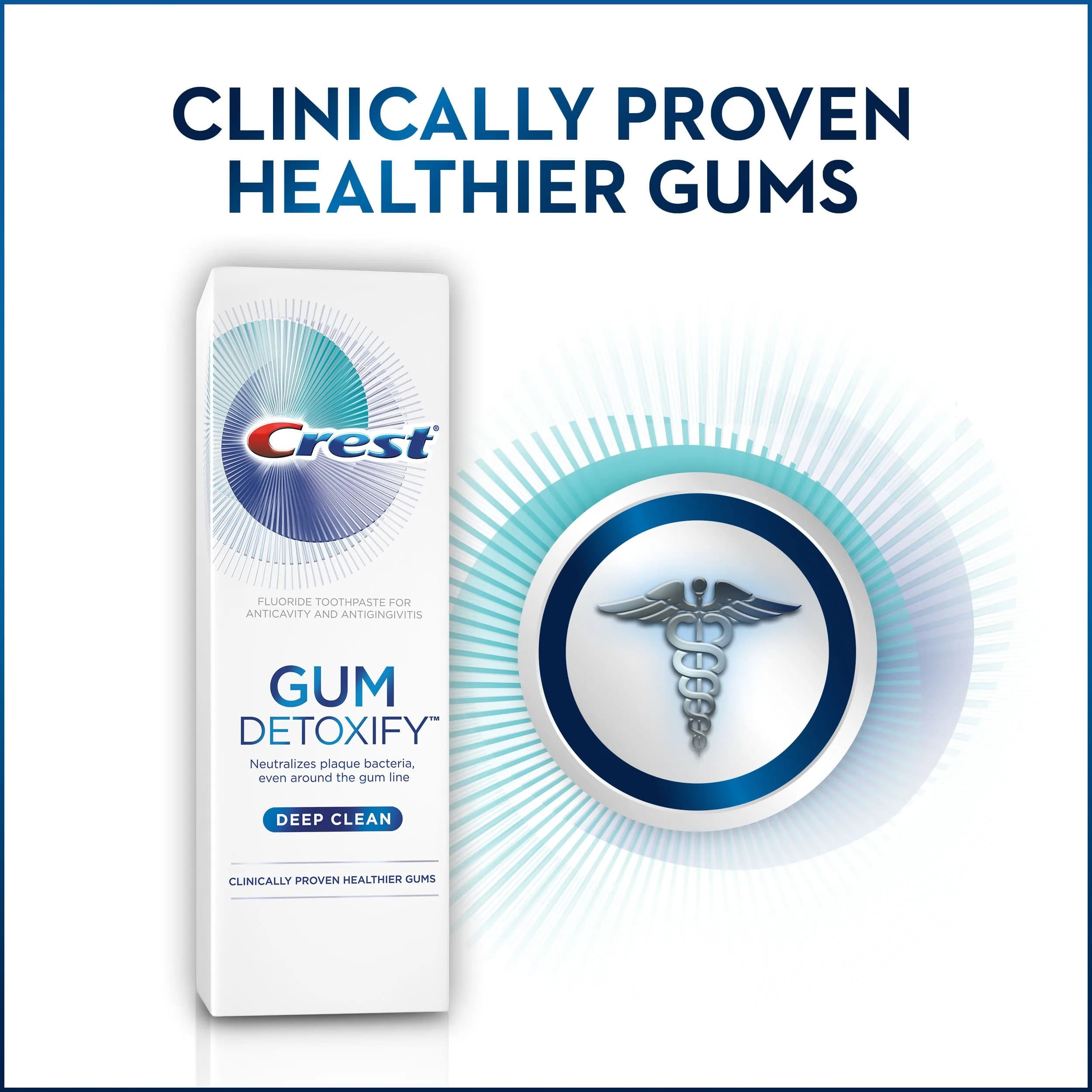 Crest Gum Detoxify Deep Clean Toothpaste 116g (4.1 oz) | Clinically Proven Healthier Gums - view 5