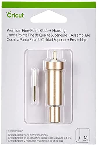 Cricut Premium Fine-Point Blade + Housing, Gold | 1ct (1 Blade + 1 Housing) | Cuts Light to Mid-Weight Materials thumbnail 2