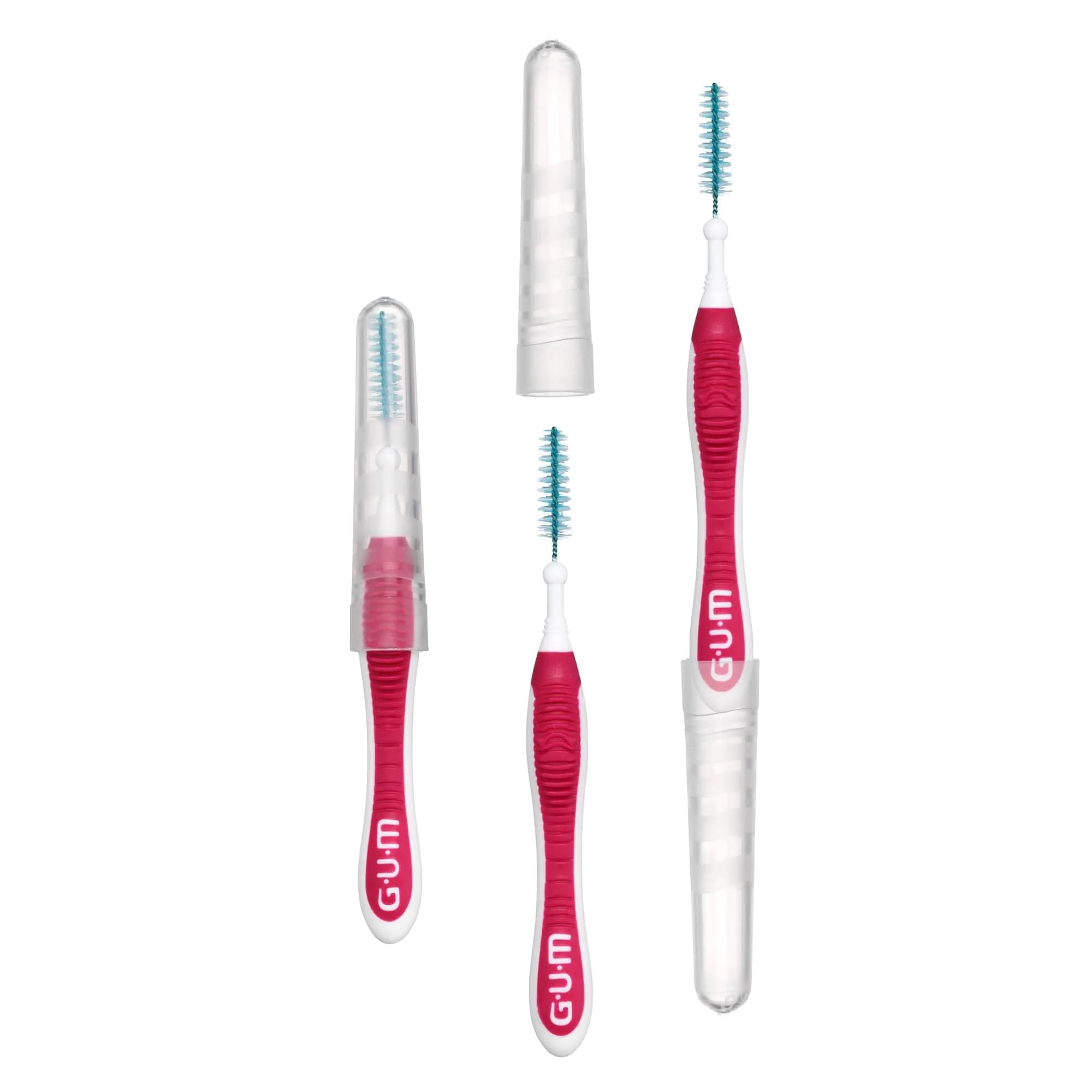 GUM Proxabrush Go-Betweens Moderate Interdental Brushes 10 Count | Clinically Designed for Moderate Spaces - view 7