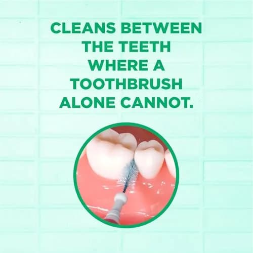 GUM Proxabrush Go-Betweens Moderate Interdental Brushes 10 Count | Clinically Designed for Moderate Spaces thumbnail 3