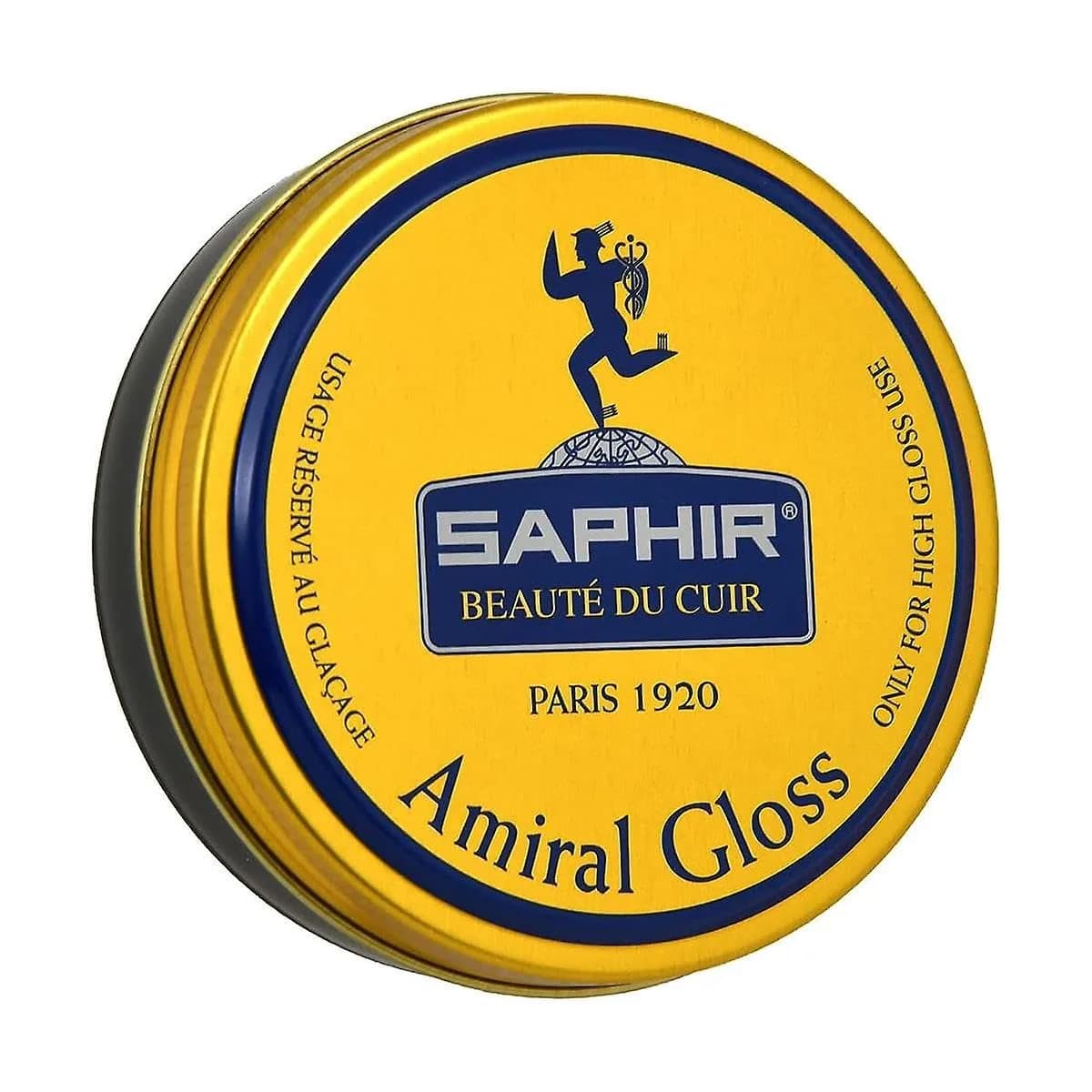 Saphir Amiral Gloss Leather Shoe Care Polish Wax 50 ml (1.7 fl oz) | Creates High Gloss Mirror Shine - main product image