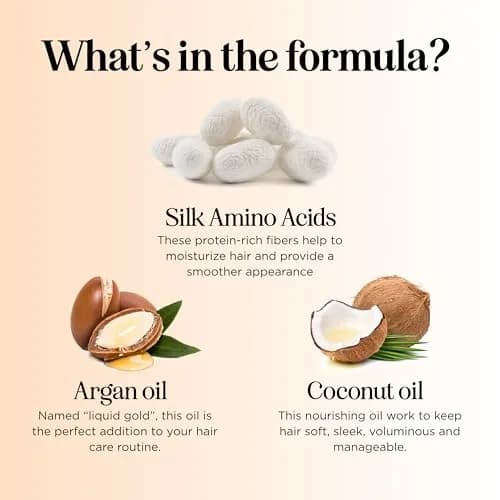 Maple Holistics Silk18 Conditioner for Damaged Hair - 355ml (12 Fl Oz) | Deeply Nourishing for Dry, Curly, and Frizzy Hair thumbnail 5