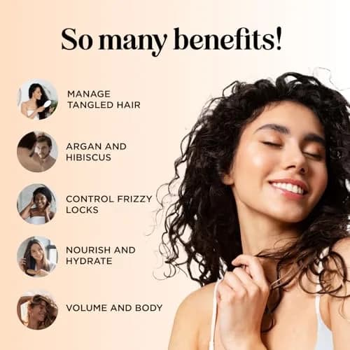Maple Holistics Silk18 Conditioner for Damaged Hair - 355ml (12 Fl Oz) | Deeply Nourishing for Dry, Curly, and Frizzy Hair thumbnail 2