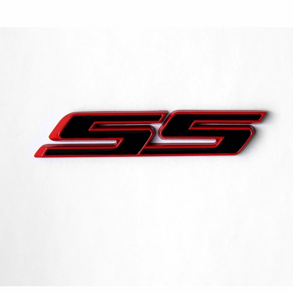 Yoaoo OEM Ss Emblem Badge 3D Compatible with Zl1 1LE Series 3.6 inches | Weatherproof Alloy Car Badge