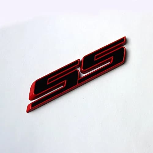 Yoaoo OEM Ss Emblem Badge 3D Compatible with Zl1 1LE Series 3.6 inches | Weatherproof Alloy Car Badge thumbnail 2