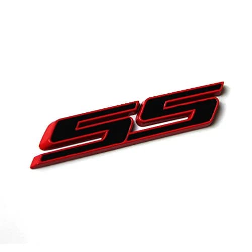 Yoaoo OEM Ss Emblem Badge 3D Compatible with Zl1 1LE Series 3.6 inches | Weatherproof Alloy Car Badge thumbnail 3