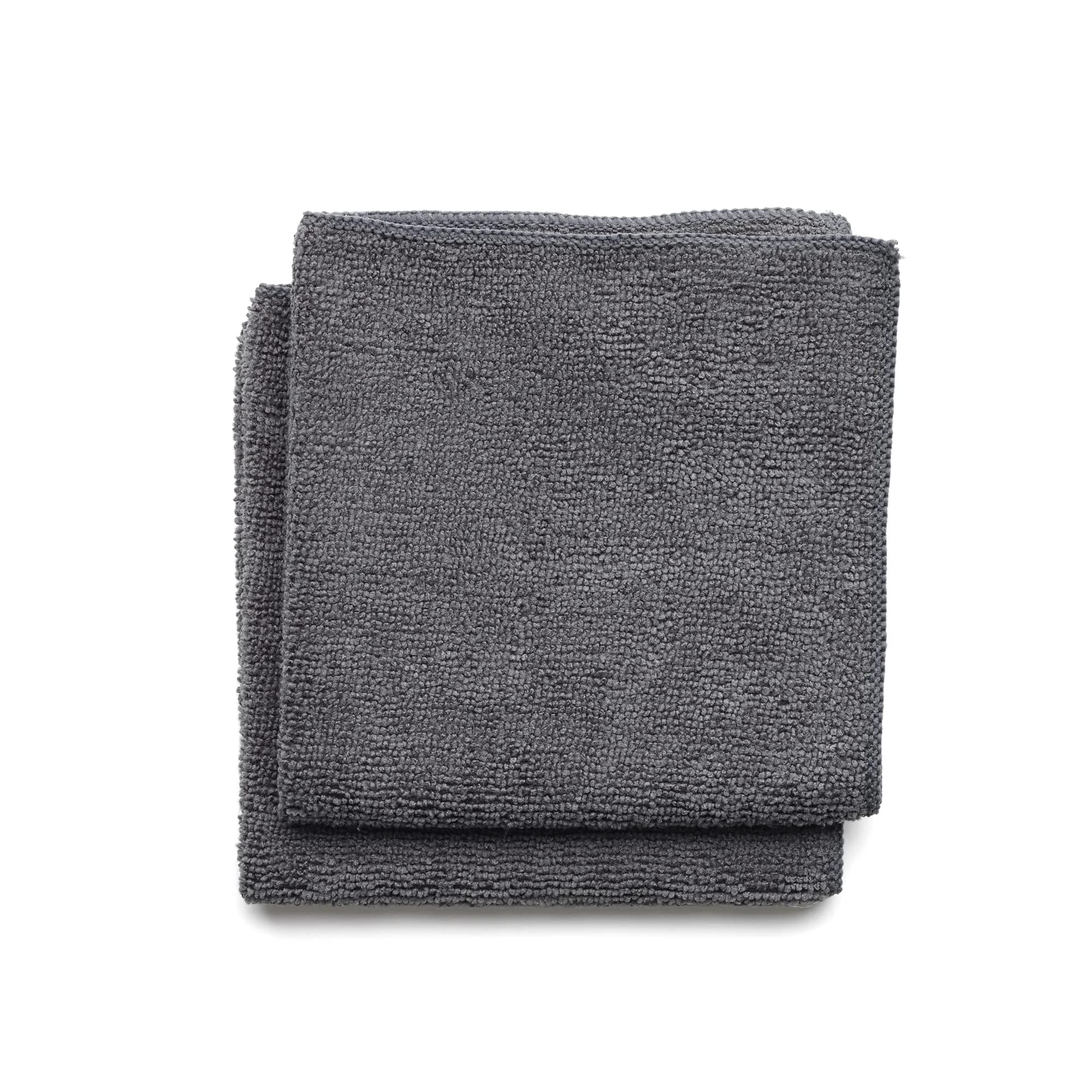 Brabantia Microfiber Cleaning Dish Cloths 30cm x 30cm (Dark Gray) | Absorbent & Hygienic Rags for Kitchen - view 2