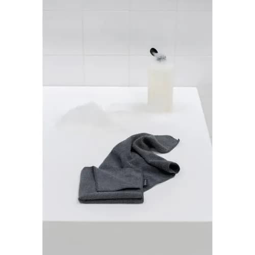 Brabantia Microfiber Cleaning Dish Cloths 30cm x 30cm (Dark Gray) | Absorbent & Hygienic Rags for Kitchen thumbnail 3