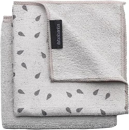 Brabantia Microfiber Dish Cloths 30cm x 30cm (12"x12") | Absorbent, Lint-Free Cleaning thumbnail 1