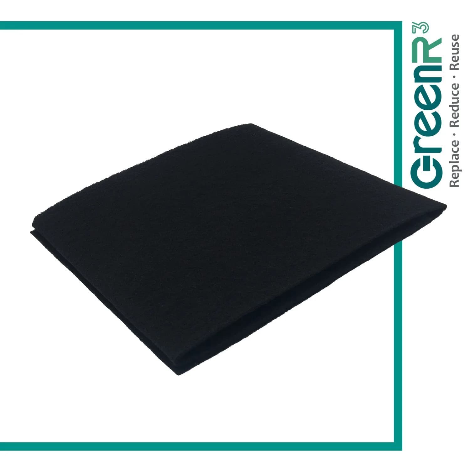 GreenR3 Cut-to-Fit Carbon Air Filter Pad 40.6cm x 121.9cm (16" x 48") | Odor & VOC Removal for HVAC & Purifiers - view 7