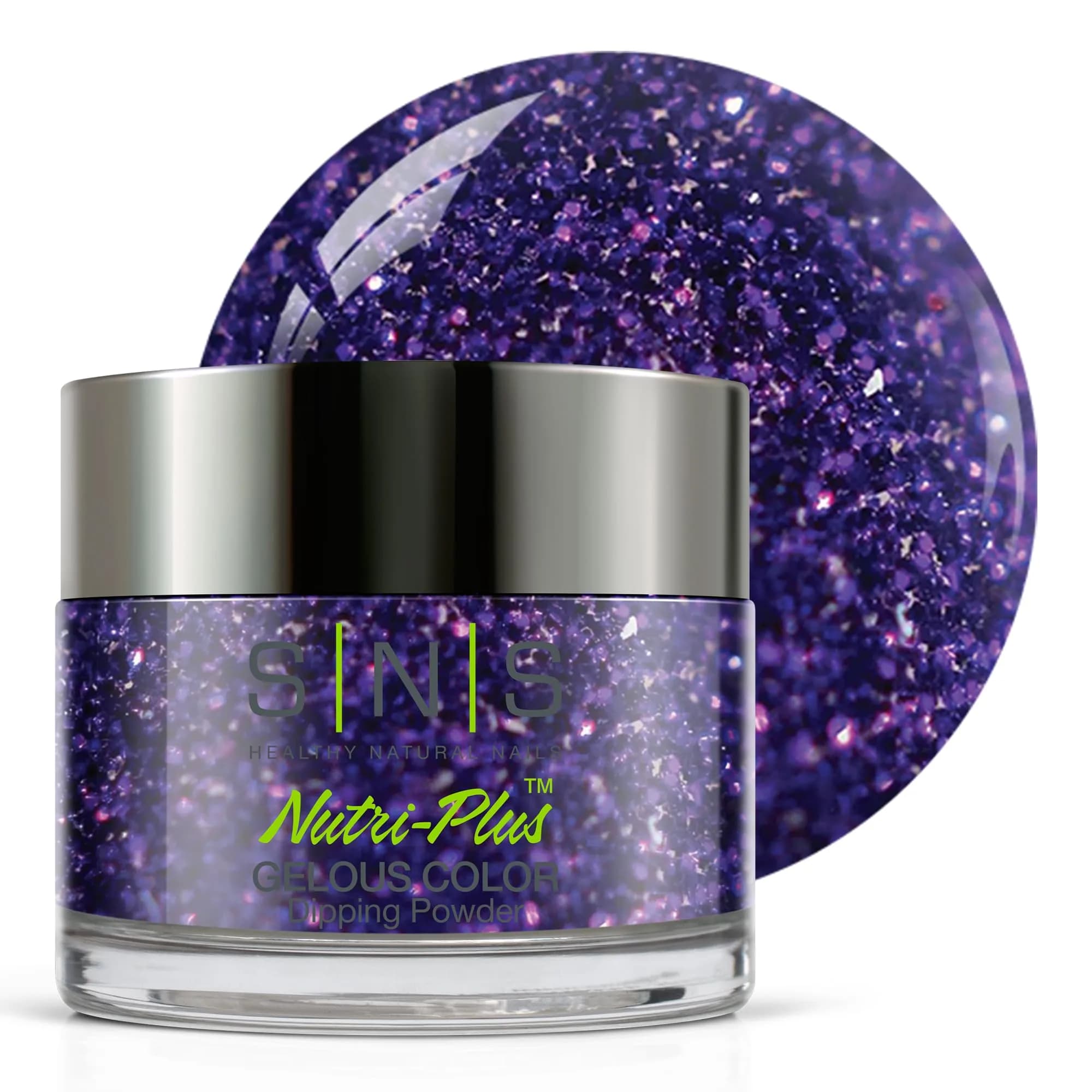 SNS Nail Dip Powder Friday Night Frenzy Metallic Reds Glitter 28g (1 oz) | Long-Lasting Dip Nail Color — Valedictorian