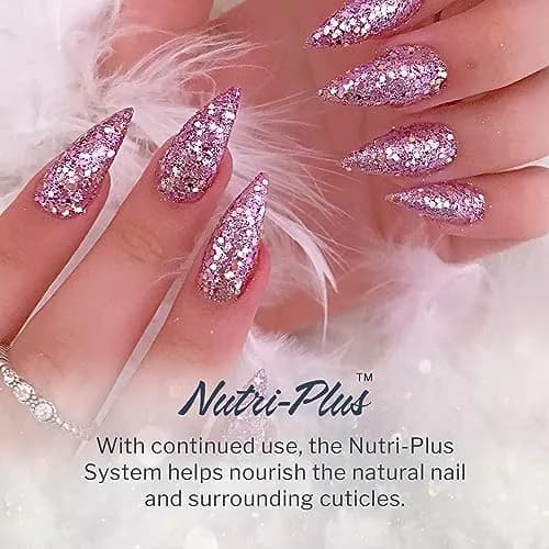 SNS Nail Dip Powder Friday Night Frenzy Metallic Reds Glitter 28g (1 oz) | Long-Lasting Dip Nail Color thumbnail 4