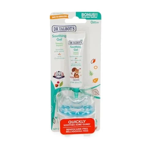Dr. Talbot's Soothing Gel + Gum-EEZ Teether Combo, 0.53 fl oz | Baby Teething Relief for 0+ Months thumbnail 6