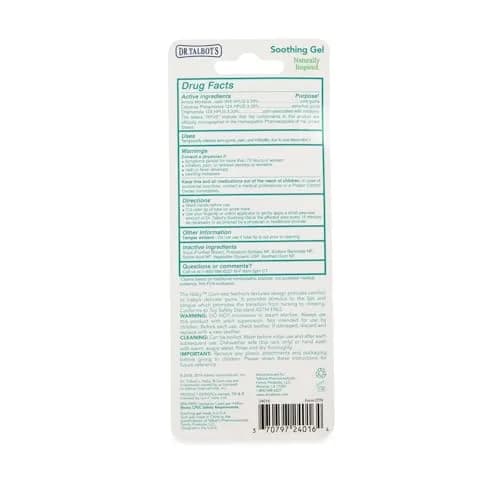 Dr. Talbot's Soothing Gel + Gum-EEZ Teether Combo, 0.53 fl oz | Baby Teething Relief for 0+ Months thumbnail 7