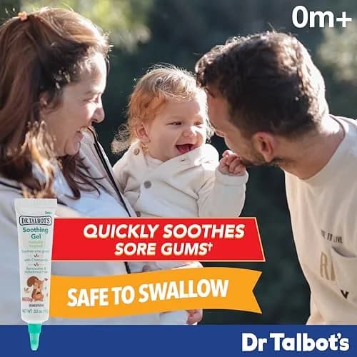 Dr. Talbot's Soothing Gel + Gum-EEZ Teether Combo, 0.53 fl oz | Baby Teething Relief for 0+ Months thumbnail 2