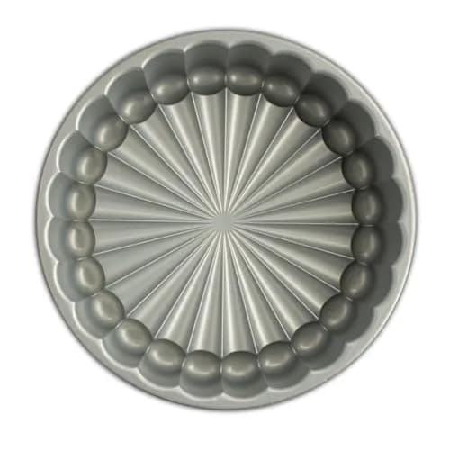 Nordic Ware Charlotte Bundt Pan 6-Cup (1.4L) Toffee | Cast Aluminum Nonstick Cake Mold thumbnail 6