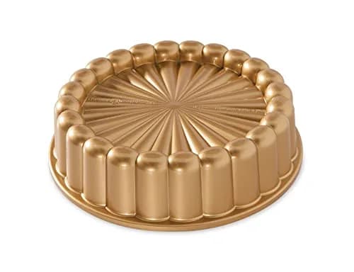 Nordic Ware Charlotte Bundt Pan 6-Cup (1.4L) Toffee | Cast Aluminum Nonstick Cake Mold thumbnail 3