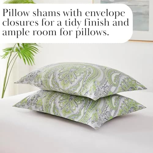 Southshore Fine Living, Inc. Oversized Twin Extra Long Comforter Set | Green Comforters, Microfiber, 69" x 98" thumbnail 7