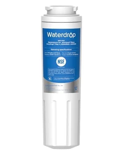 Waterdrop EDR4RXD1 Refrigerator Water Filter Replacement | NSF 42 & 372 Certified, 300 Gallons thumbnail 1