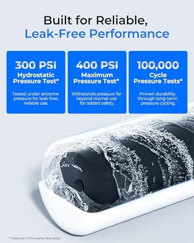 Waterdrop EDR4RXD1 Refrigerator Water Filter Replacement | NSF 42 & 372 Certified, 300 Gallons thumbnail 7