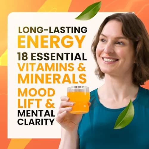 Morning Buzz Sugar Free Nutritional Supplement 8oz | Orange Burst Flavor for Energy & Focus thumbnail 7