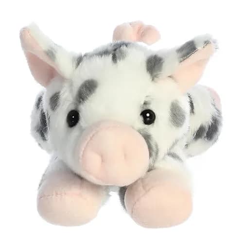 Aurora Mini Flopsie Spotted Piglet Plush 21.59cm (8.5") | Soft, Bean-Filled Stuffed Animal Toy thumbnail 4