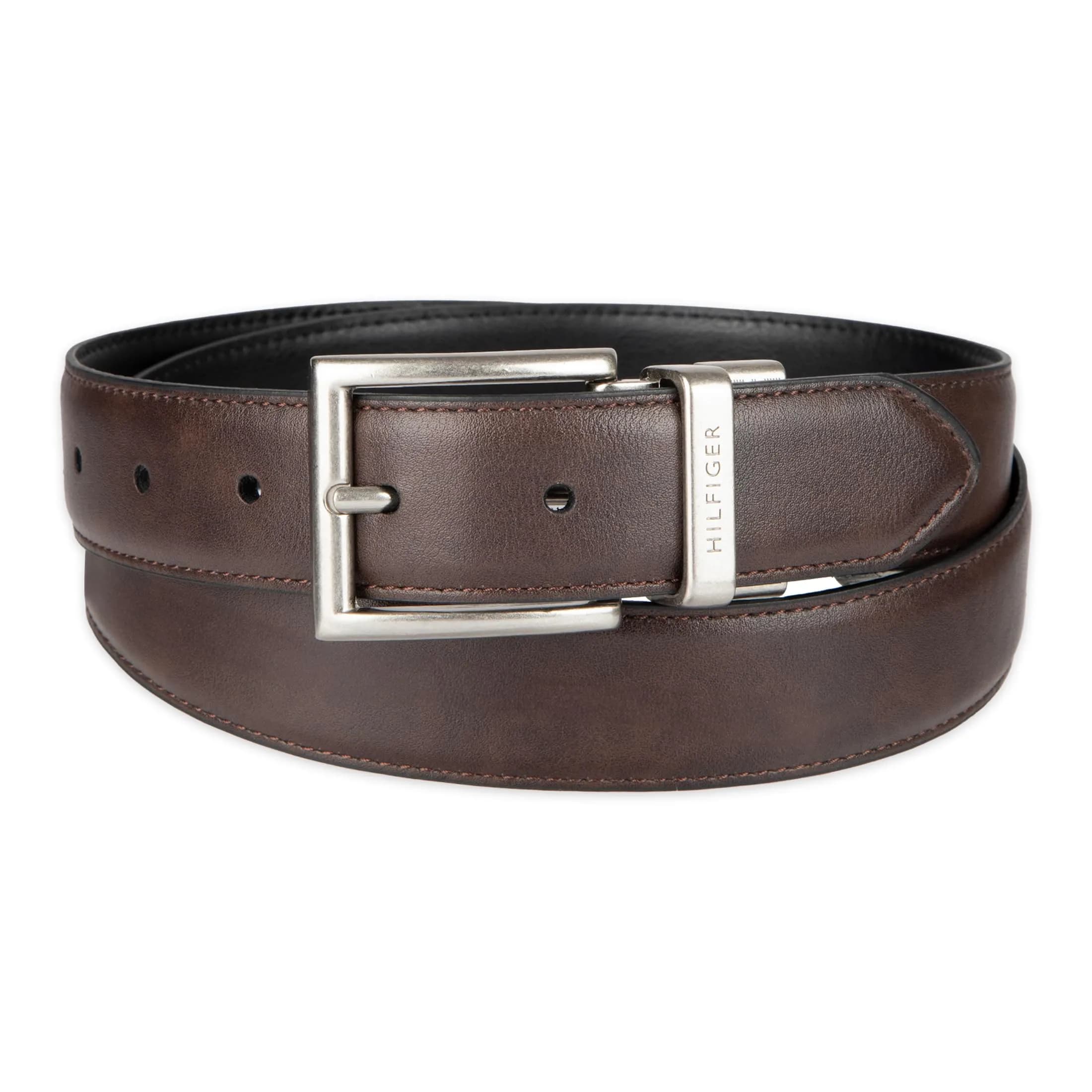 Tommy Hilfiger Men's Reversible Belt 32mm (1.25 inches) | Classic Dress & Casual Wear - view 2