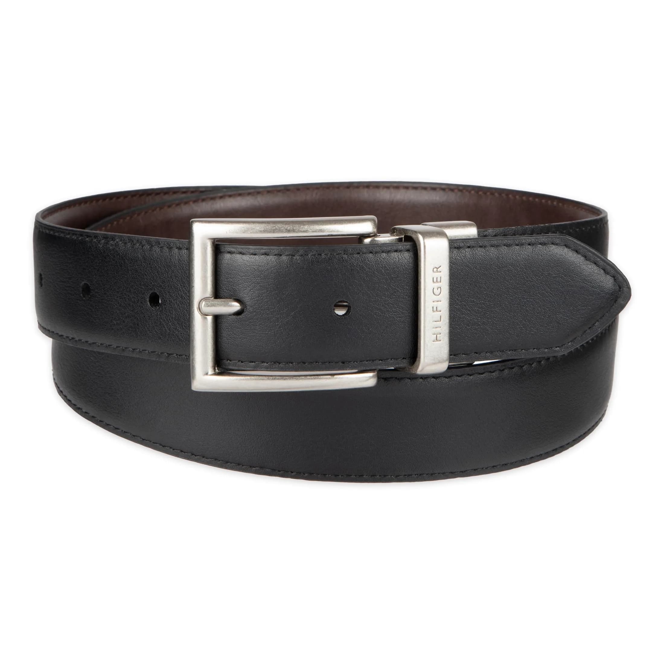 Tommy Hilfiger Men's Reversible Belt 32mm (1.25 inches) | Classic Dress & Casual Wear - view 3