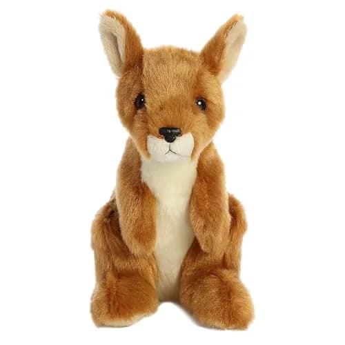 Aurora Mini Flopsie 7" Kangaroo Plush Toy | ASTM-Tested & Non-Toxic thumbnail 2