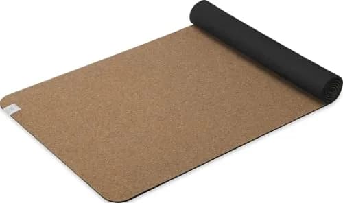 Gaiam Cork Yoga Mat, Natural Non-Slip Exercise & Fitness Mat for Hot Yoga | Eco-Friendly & Durable thumbnail 1