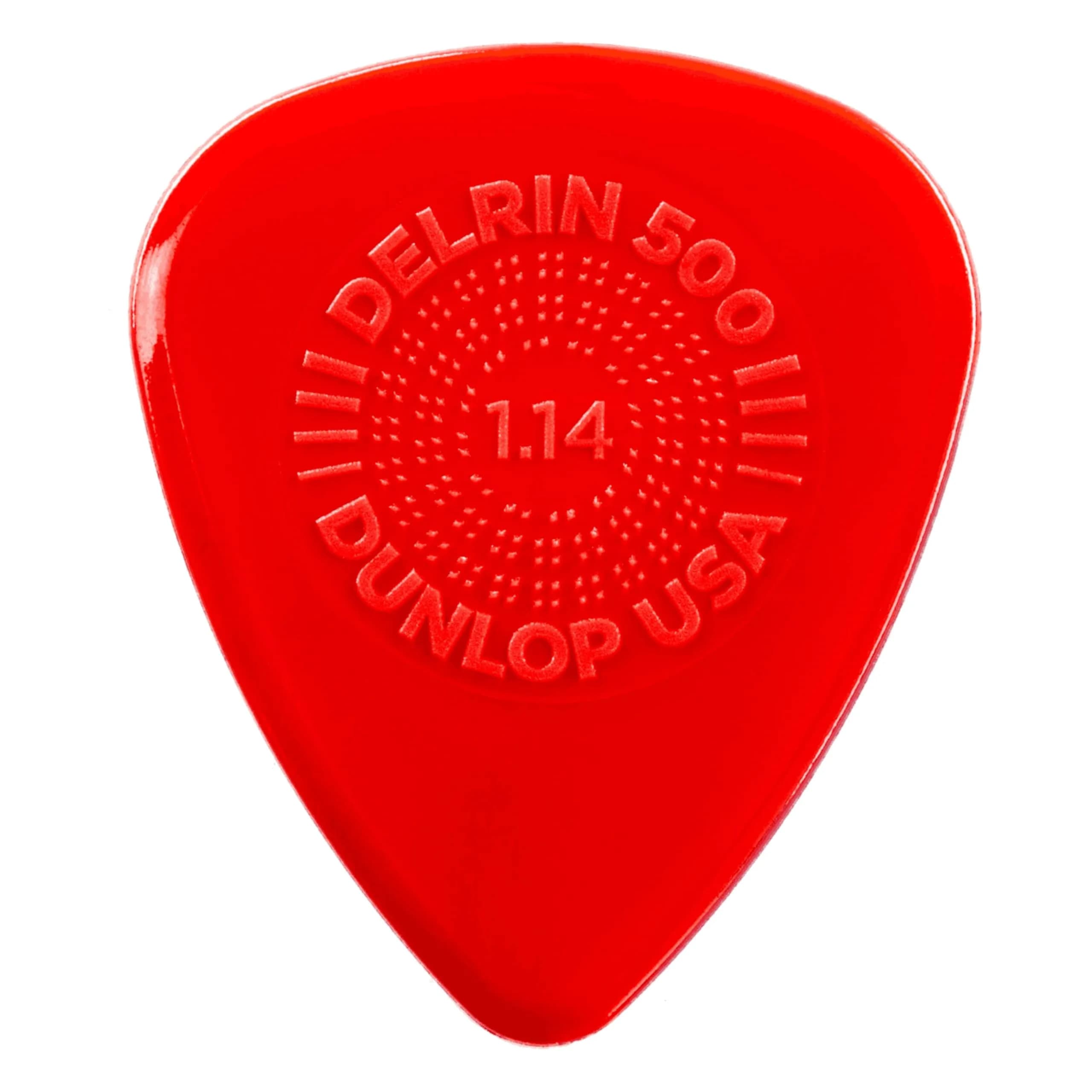 Jim Dunlop Primegrip® Delrin 500 Guitar Picks 1.14mm (12-Pack) | Heavy Gauge for Fat Tone & Control - view 3