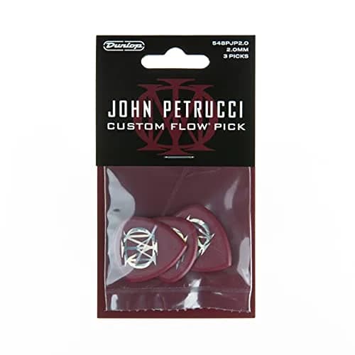 Jim Dunlop John Petrucci Flow Pick 2.0mm (3 Pack) | Pro Guitarist's Edge for Volume & Depth thumbnail 4