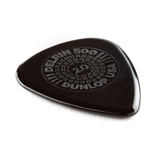 Jim Dunlop Primegrip® Delrin 500 Guitar Picks 2.0mm | 72 Pack Heavy Gauge thumbnail 3