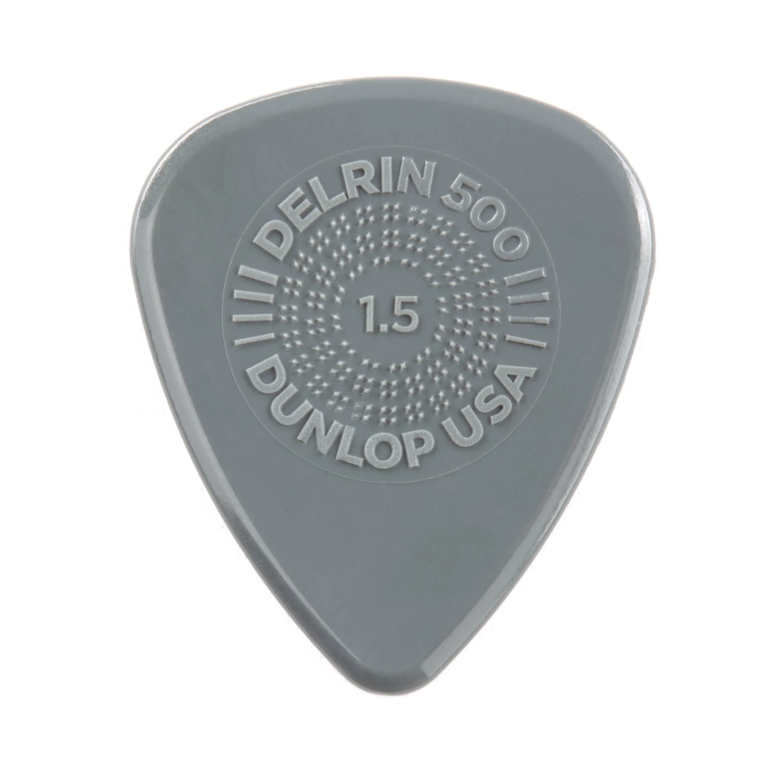 Jim Dunlop Primegrip® Delrin 500 Guitar Picks 1.5mm (72 Pack) | USA-Made with Enhanced Grip - view 2