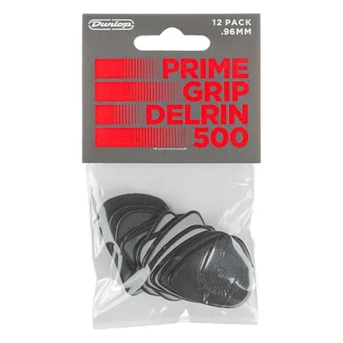Jim Dunlop Primegrip® Delrin 500 Guitar Picks .96mm - 12 Pack | USA-Sourced for Precision Playing thumbnail 1