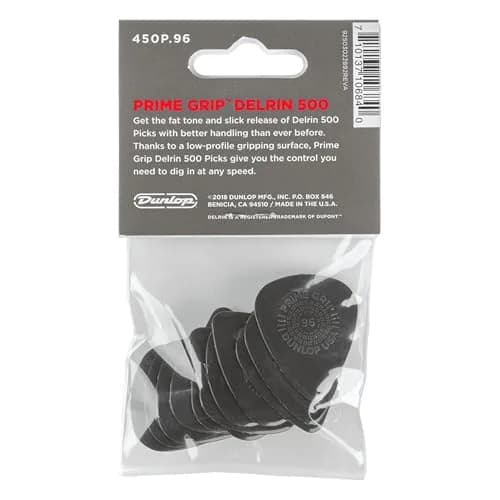 Jim Dunlop Primegrip® Delrin 500 Guitar Picks .96mm - 12 Pack | USA-Sourced for Precision Playing thumbnail 2