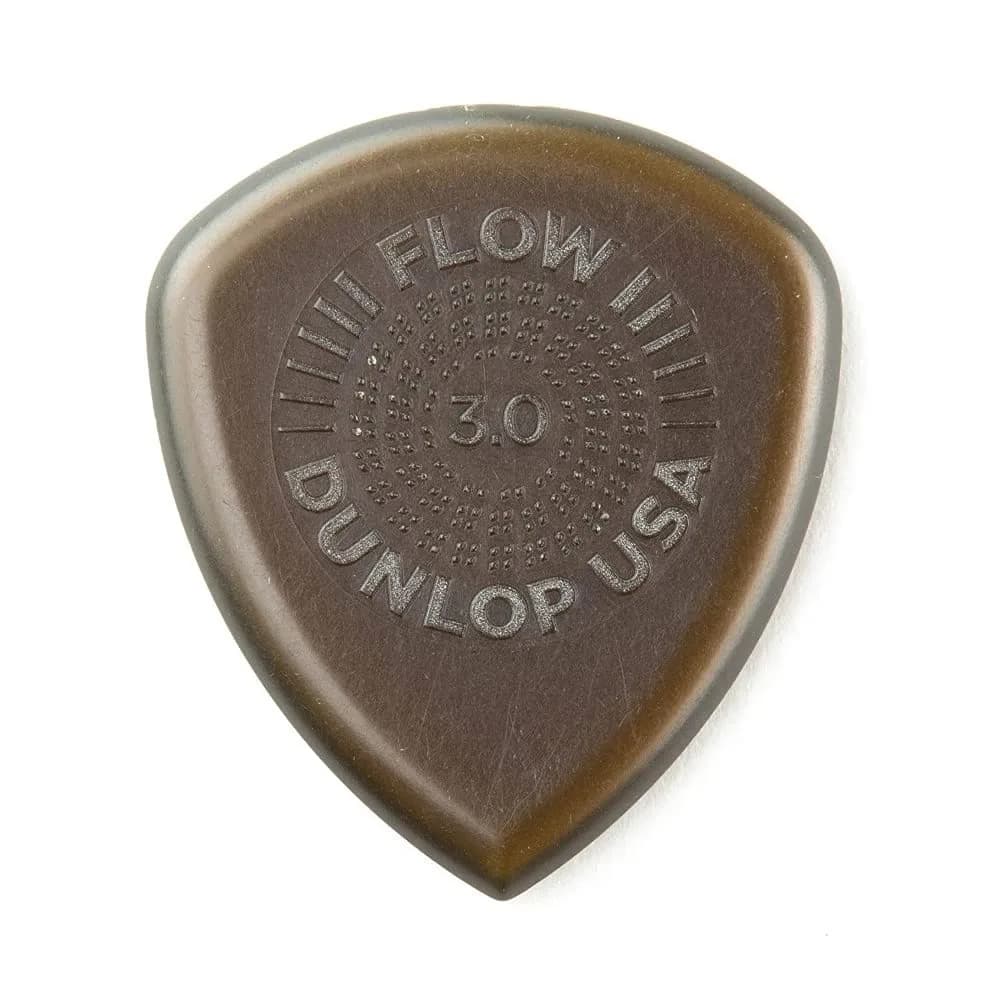 Jim Dunlop Flow® Jumbo Grip Pick 3.0MM | Rich Tone & Larger Surface for Guitar & Bass