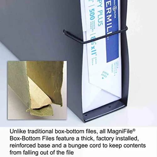 Ultimate Office MagniFile 2" Box-Bottom Hanging File Folders, Set of 2 Black | 50.8 mm Capacity thumbnail 2